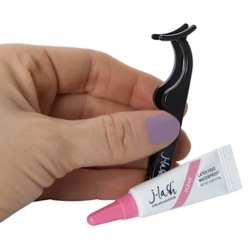 J Lash Pink Adhesive and Black Applicator Set (New)